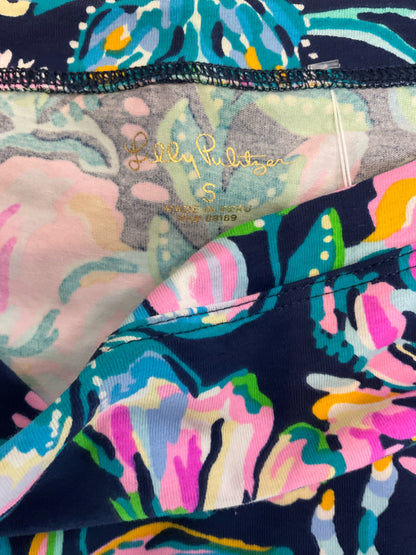 Lilly Pulitzer Nevie Off-Shoulder Top Multi Casa Del Sol Floral S - Downstairs