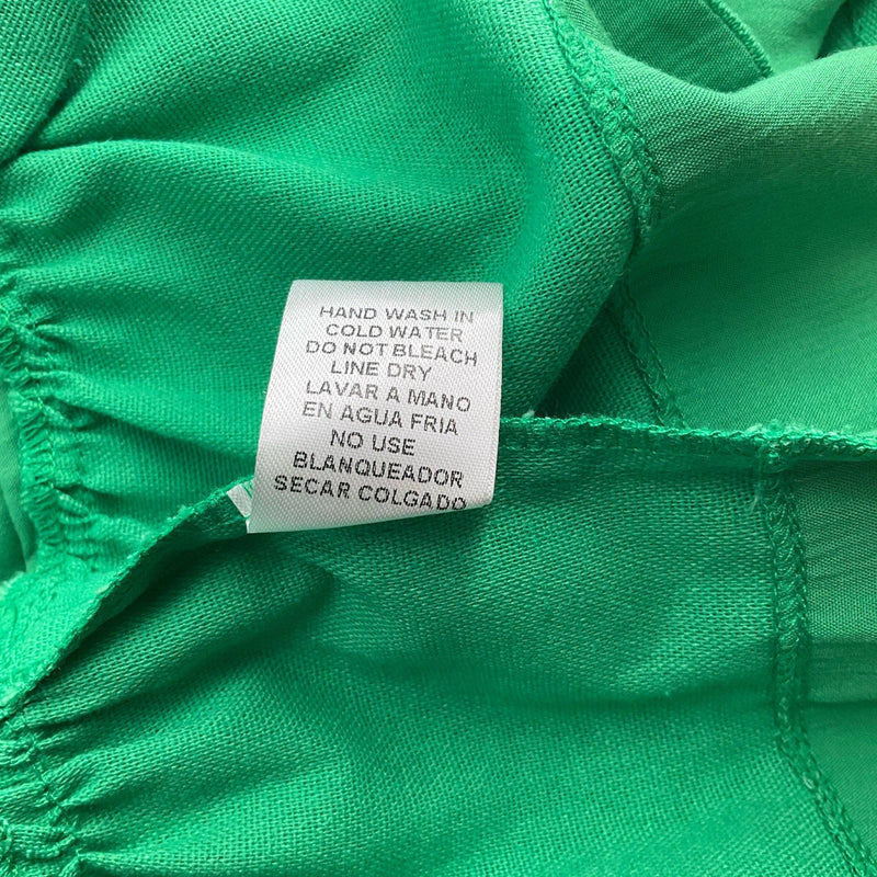 Entro Green Solid Top - Size Medium - Margaret’s Fine Consignment