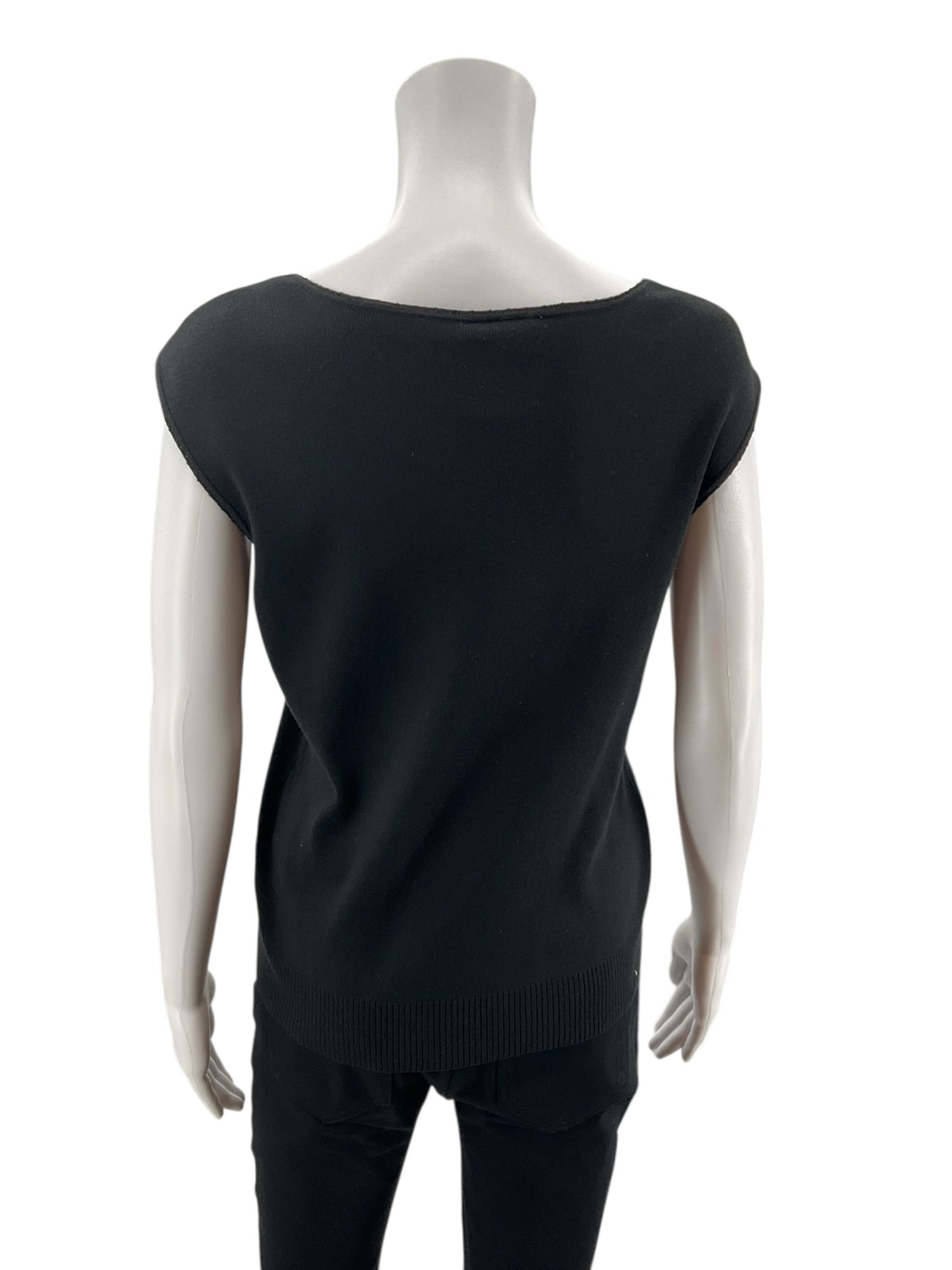 Loft Black Pre-Owned Ladies Top - Size Large Petite - Margaret’s Fine Consignment