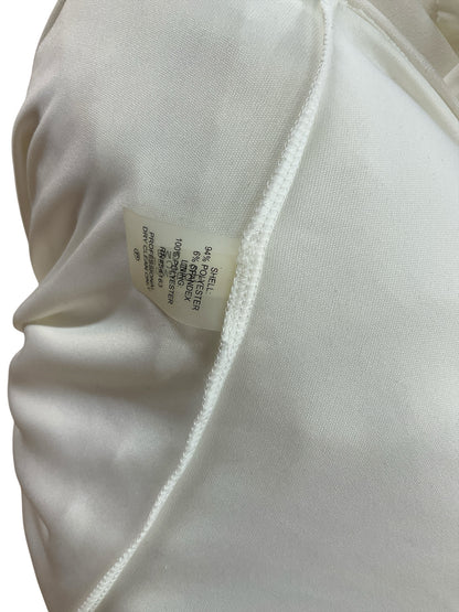 Calvin Klein White/Black Solid Pre-Owned Ladies Dress - Size 10