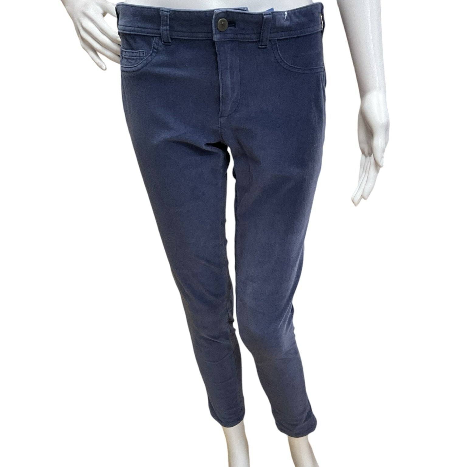 Pilcro Blue Corduroy Pre-Owned Ladies Pants - Size 4 - Margaret’s Fine Consignment