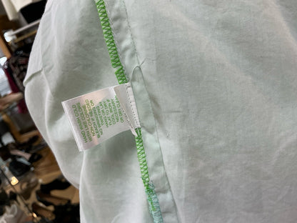 Lilly Pulitzer Aqua/White Lace Pre-Owned Ladies Dress - Size 12