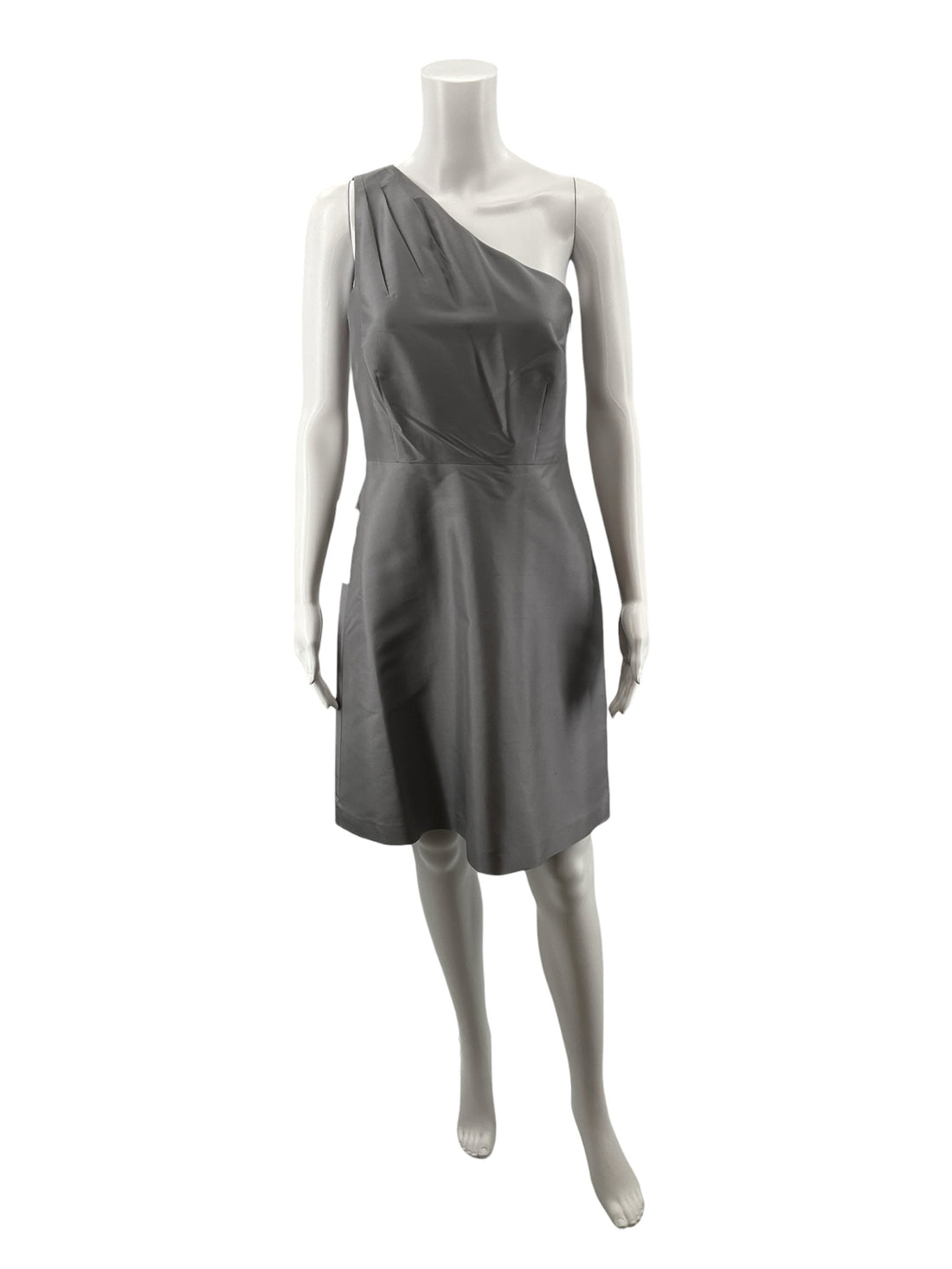 Ann Taylor Gray Solid Pre-Owned Ladies New With Tags Dress - Size 2