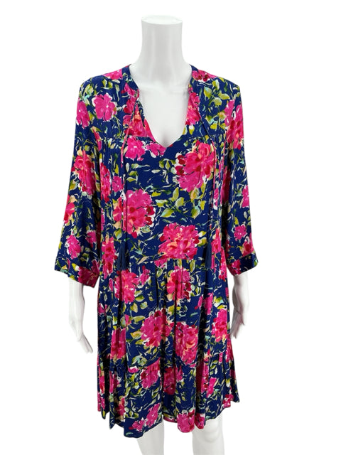 Tyler Boe Blue/Pink Floral Dress Size XS