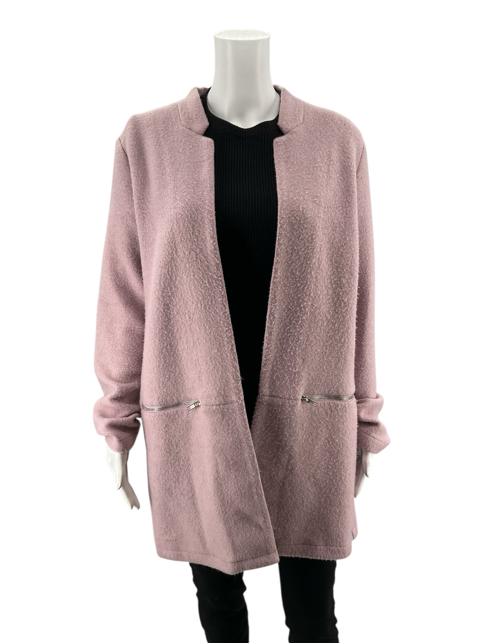 Doll Lavender Solid Pre-Owned Ladies Shrug - Size Large