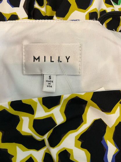 Milly Animal Print Cowl Neck Sheath Dress Size Small