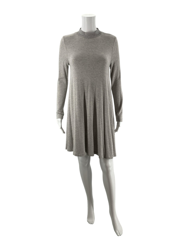 Lou & Gray Gray/Pink/Blue Heathered Pre-Owned Ladies Dress - Size Small