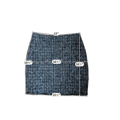 Molly Bracken black/white Skirt Size S black/white Tweed Pre-Owned Ladies Skirt - Size S