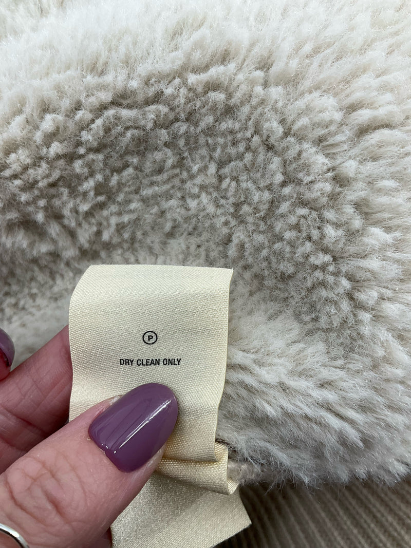 Moth Camel/Cream Solid Pre-Owned Ladies Shrug - Size Medium