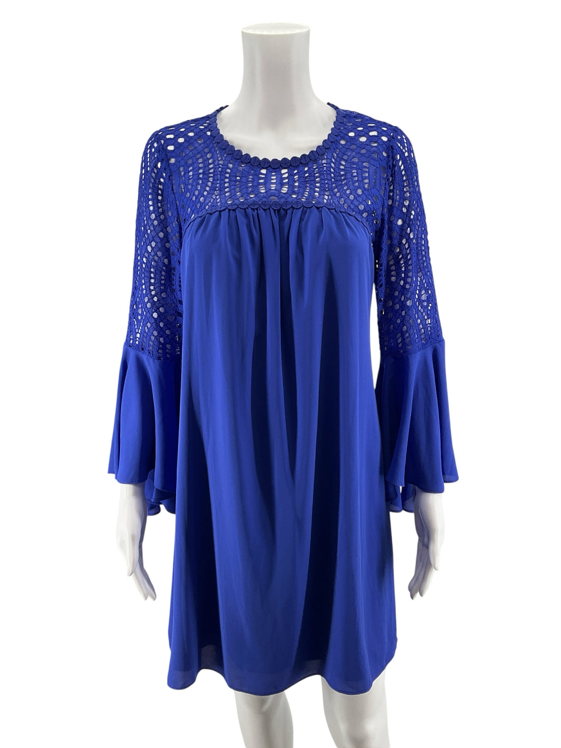 Lilly Pulitzer Pearl Shift Dress Royal Purple Bell Sleeve NWT Size 4