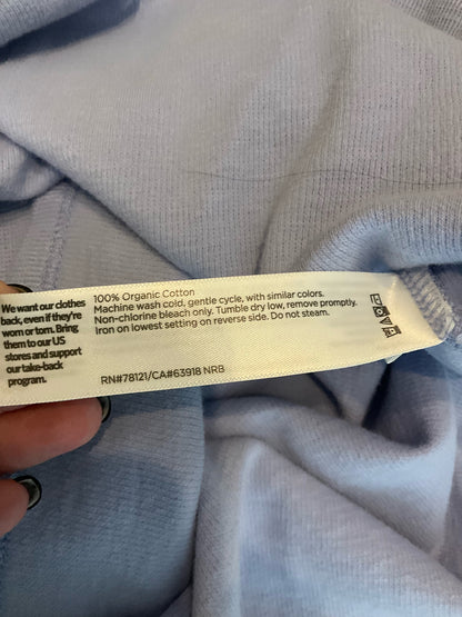 Eileen Fisher Organic Cotton Waffle Knit Boxy Top Size XS Lavender - Downstairs