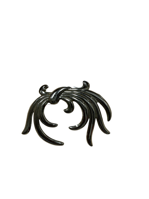 Monet Silver Brooch