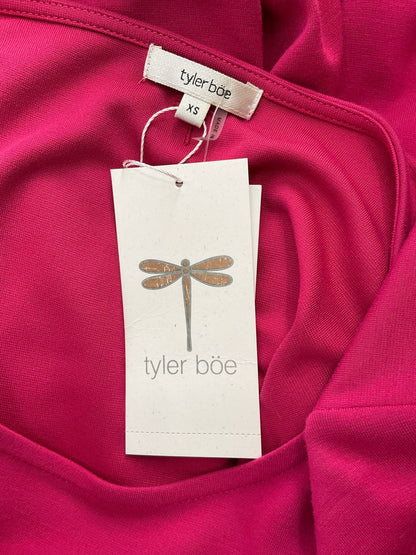 Tyler Boe - Pink Solid Pre-Owned Ladies Casual Top - Size xs