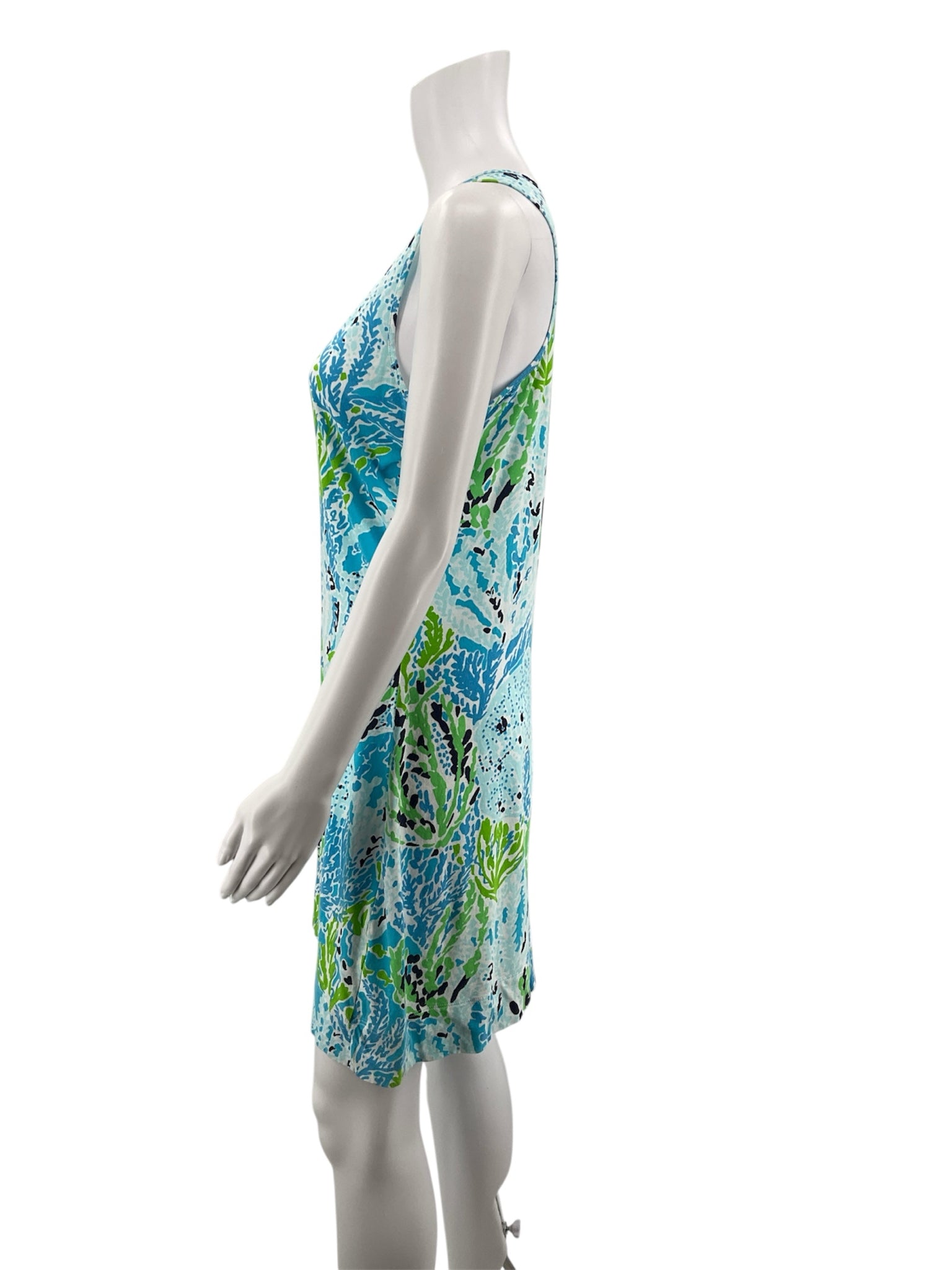 Lilly Pulitzer Green/blue A-Line Marlowe Dress Let&