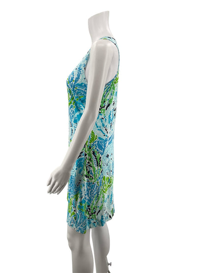 Lilly Pulitzer Green/blue A-Line Marlowe Dress Let&