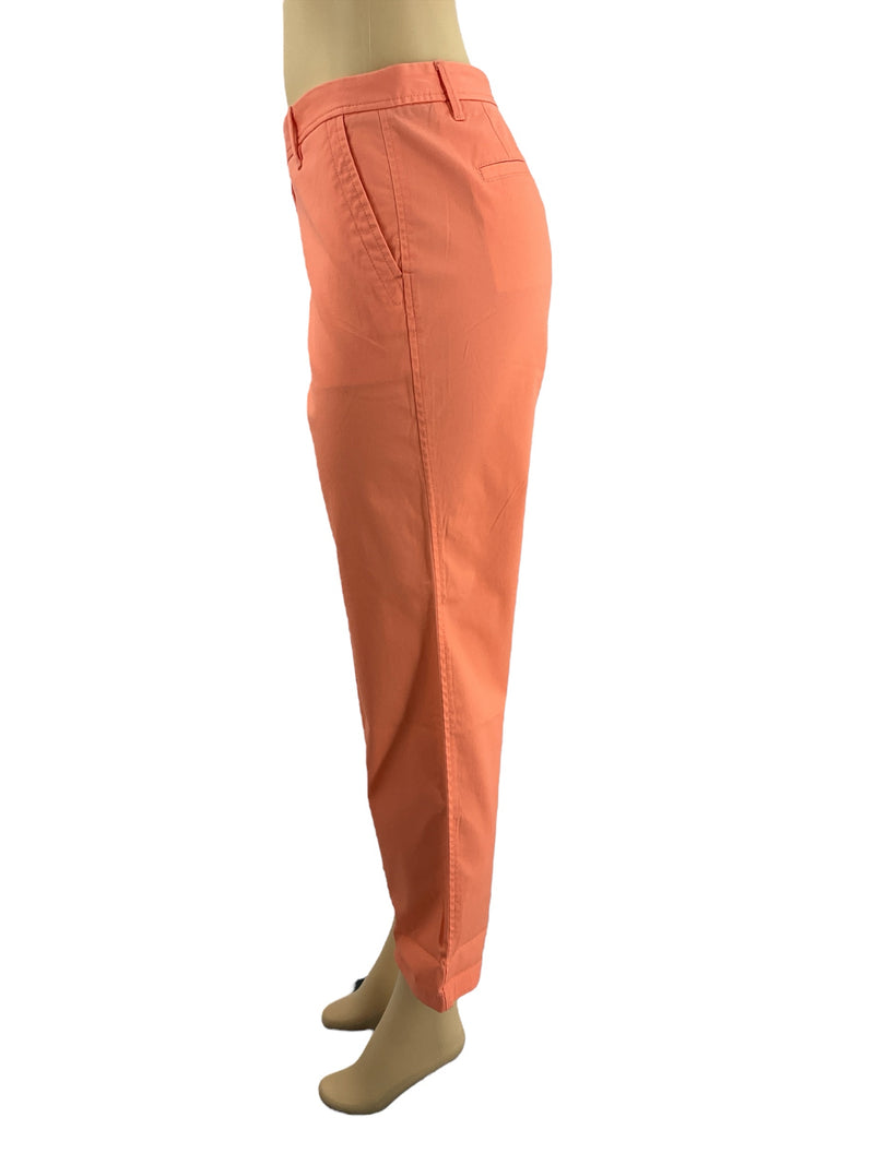 Talbots Orange Solid Pre-Owned Ladies Pants - Size 8 - Margaret’s Fine Consignment