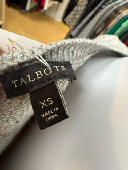Talbots Heather Gray Solid Pre-Owned Ladies Dress - Size XS