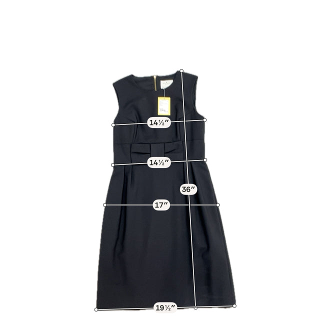Kate Spade New York Black Bow-Waist Sheath Dress Size 8 - ONLINE ONLY