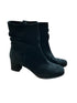 LAmourDesPieds Black Suede Pre-Owned Ladies Booties - Size 9.5 - Margaret’s Fine Consignment
