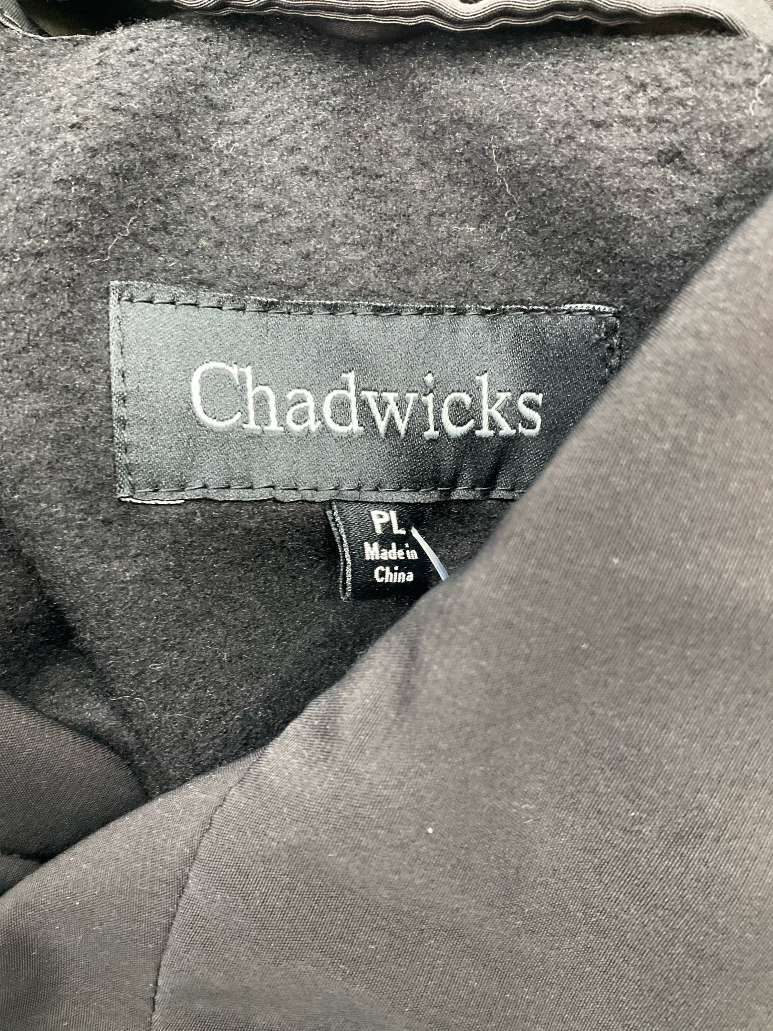 Chadwicks Olive/black Solid Pre-Owned Coat - Size Petite Large - Margaret’s Fine Consignment