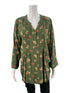Green and orange pumpkin-themed Coldwater Creek ladies&