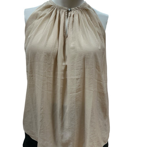 Catherine Malandrino Tan Solid Pre-Owned Ladies Top - Size XL - Margaret’s Fine Consignment