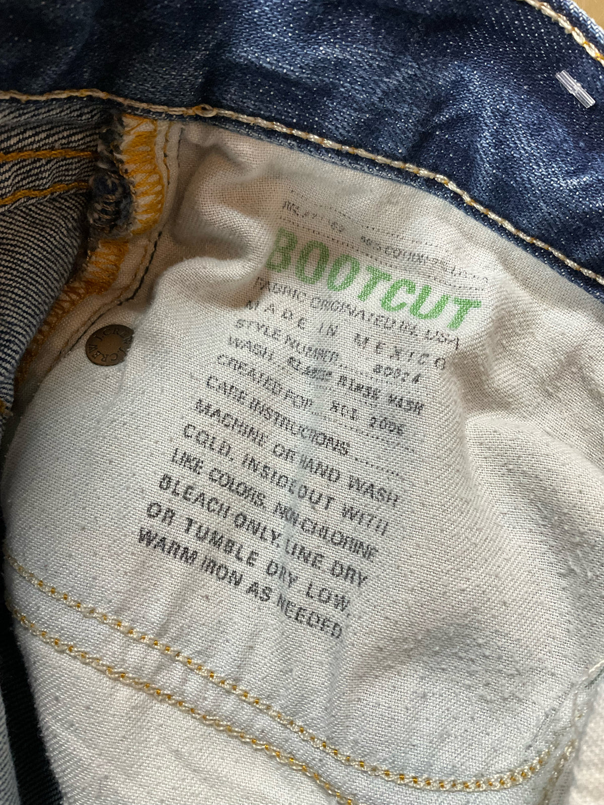 J.Crew Crewcuts Bootcut Jeans Blue Wash Size 7/8- ONLINE ONLY