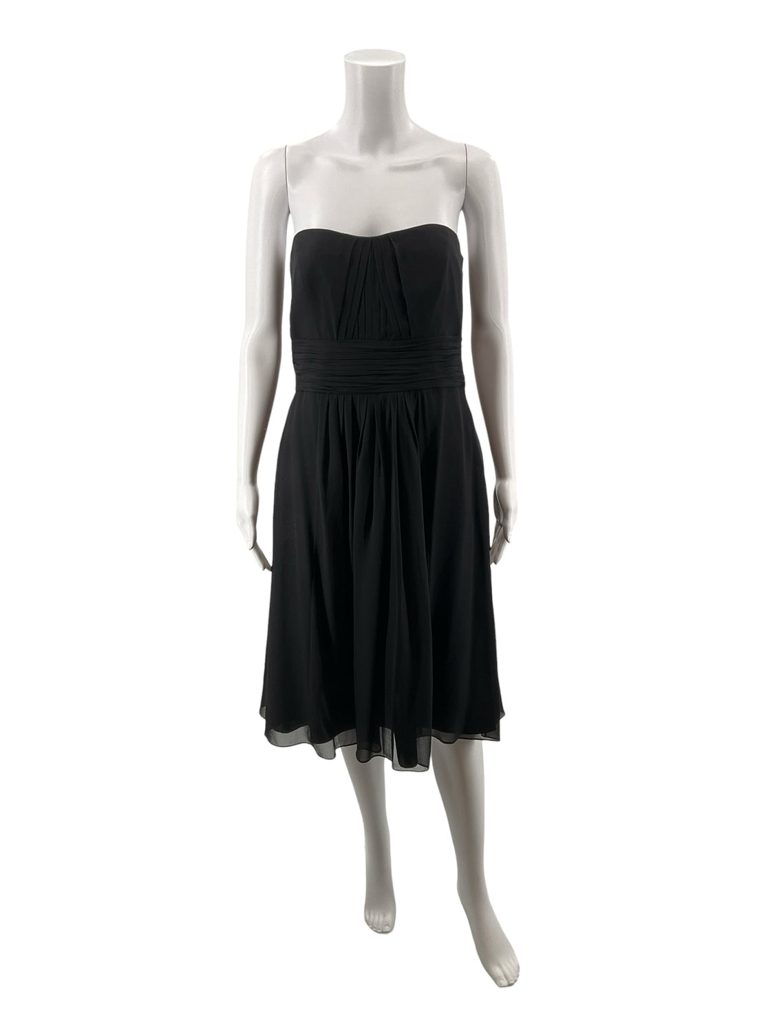 Ann Taylor Black Solid Pre-Owned Ladies Dress - Size 6