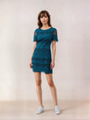 Kensie Turquoise Lace Dress Size 8