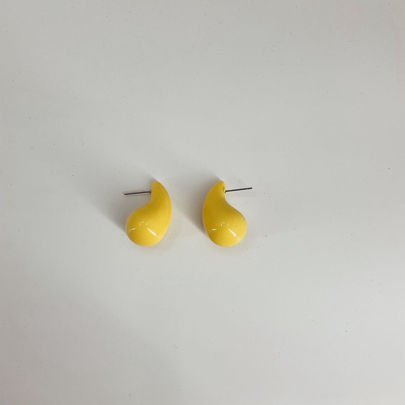 Yellow Stud Ladies Pre-Owned Earrings - Margaret’s Fine Consignment
