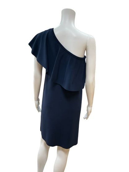 Milly Navy Solid Pre-Owned Ladies Dress - Size Small - Margaret’s Fine Consignment