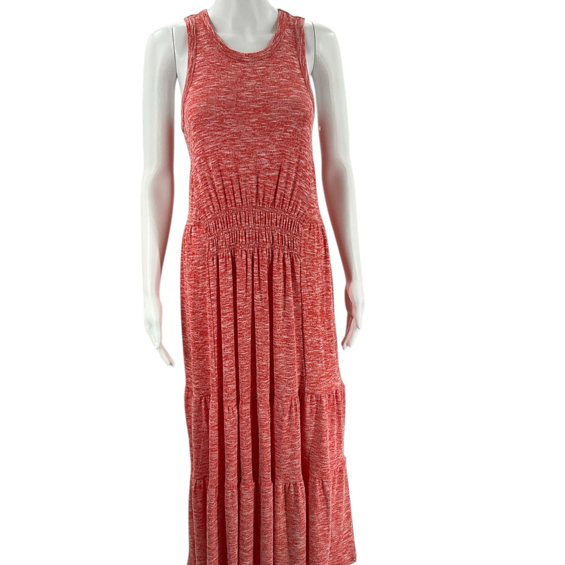 Lou &amp; Grey Orange/White Heathered Pre-Owned Ladies New With Tags Dress - Size Small - Margaret’s Fine Consignment