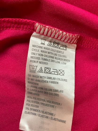 Issac Mizrahi Fuschia Solid Pre-Owned Ladies Top - Size Small - Margaret’s Fine Consignment