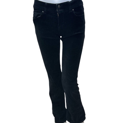 Paige Black Velvet Pre-Owned Ladies Pants - Size 4 - Margaret’s Fine Consignment