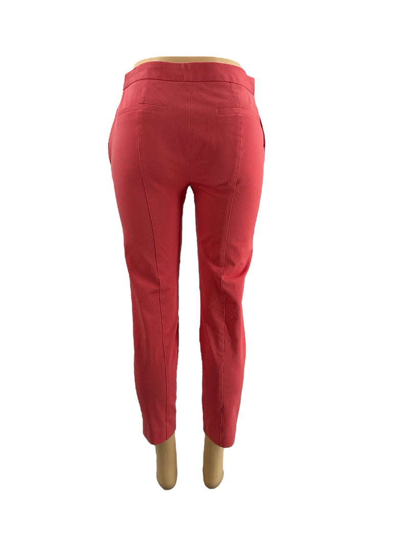 DKNY Pink Solid Slim Leg Pants – Size 6, Excellent Pre-Owned - Margaret’s Fine Consignment