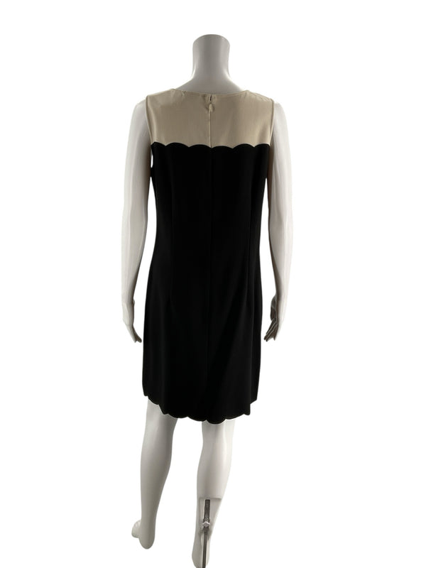 Loft Tan/Black Pre-Owned Ladies New With Tags Dress - Size 8