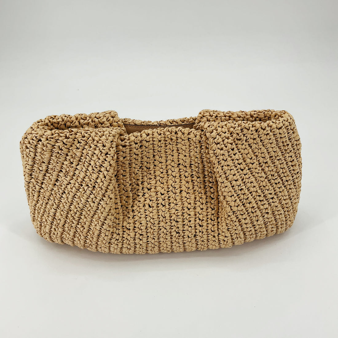 Antonio Melani Tan Straw Pre-Owned Ladies Purse