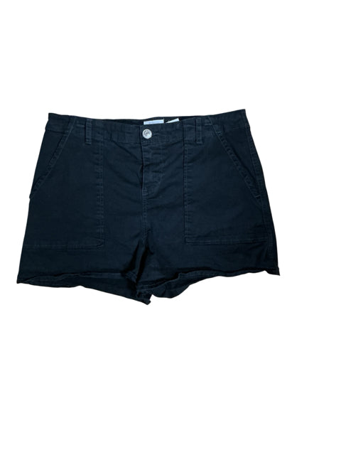 Hudson Utility Shorts Womens Size 29 Black Cotton Stretch Mid Rise Pockets