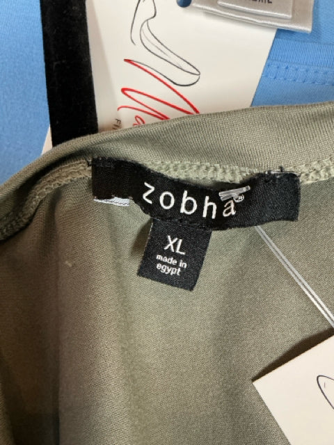 Zobha Olive Pre-Owned Ladies Top - Size XL - Margaret’s Fine Consignment