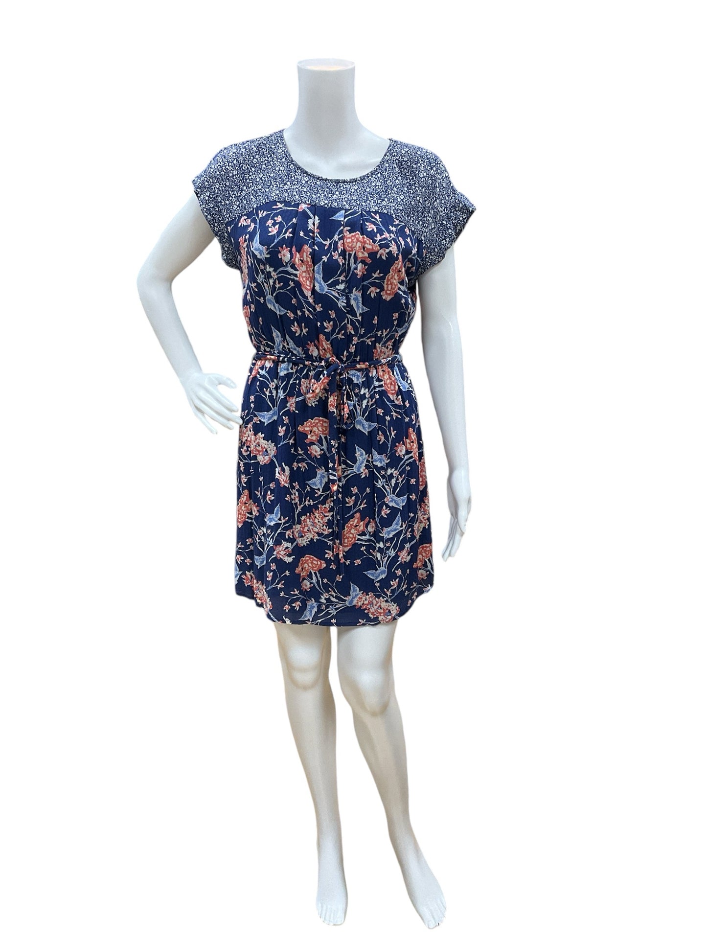 DR2 Size S blue/multi Floral Dress