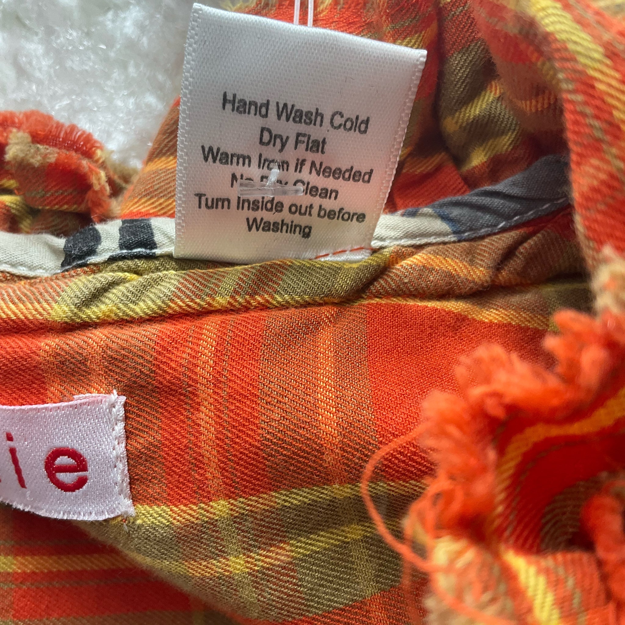 Tizzie Orange/Yellow Pre-Owned Ladies Top - Size Small - Margaret’s Fine Consignment