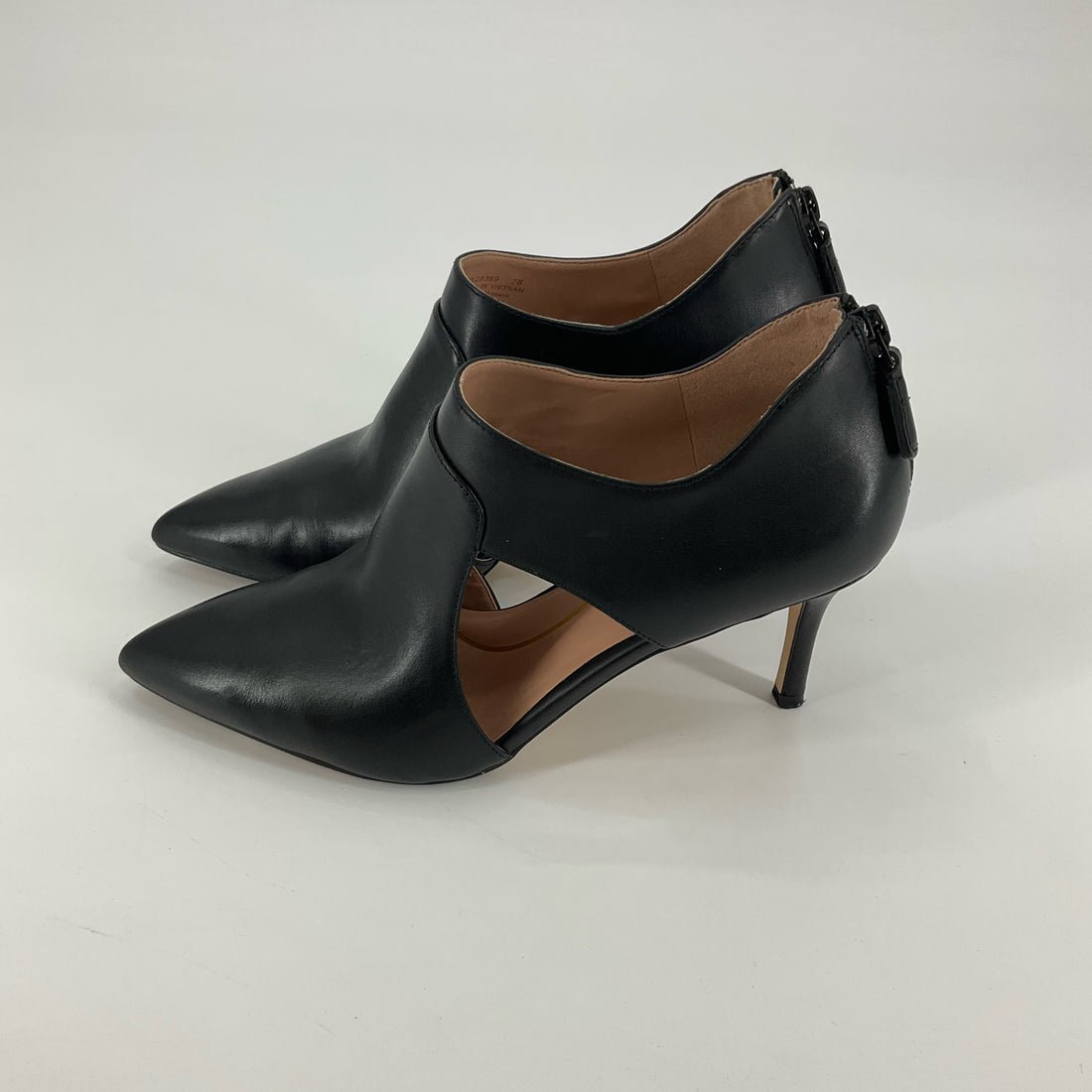 Stuart Weitzman Black Leather D&