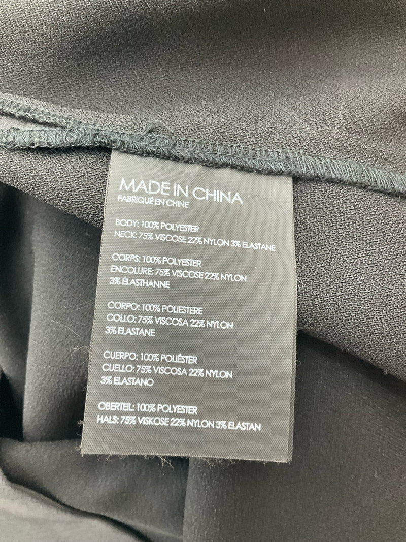 Club Monaco Black Pre-Owned Ladies Dress - Size 4