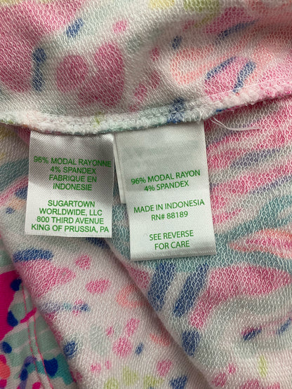 Lilly Pulitzer Pink/Blue/Aqua Coral Pre-Owned Ladies Dress - Size XL