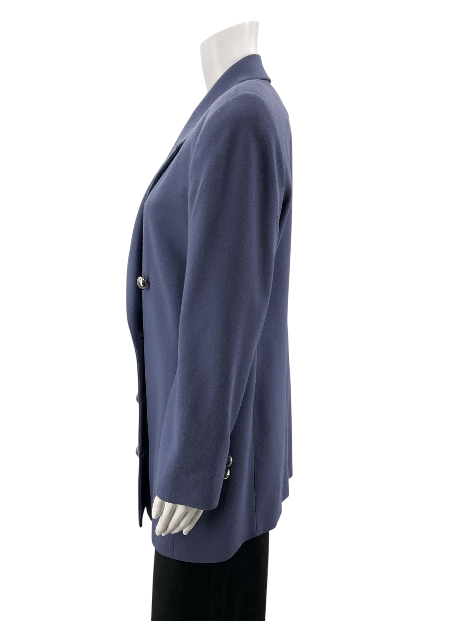 Ellen Tracy Blue Solid Pre-Owned Ladies Jacket - Size 12 - ONLINE ONLY