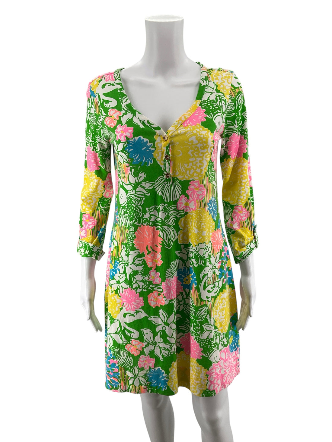 Lilly Pulitzer Sophie Dress First Impression Floral Size Small