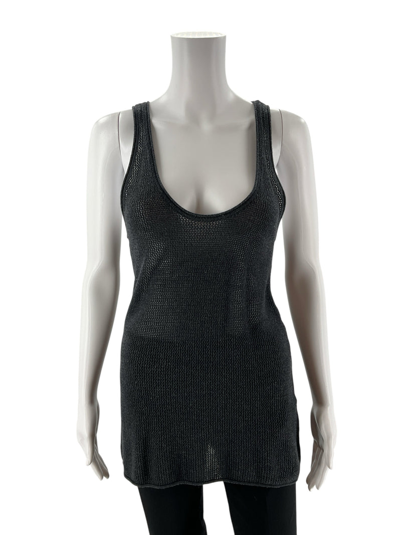 Joie Charcoal Solid Pre-Owned Ladies Top - Size Small
