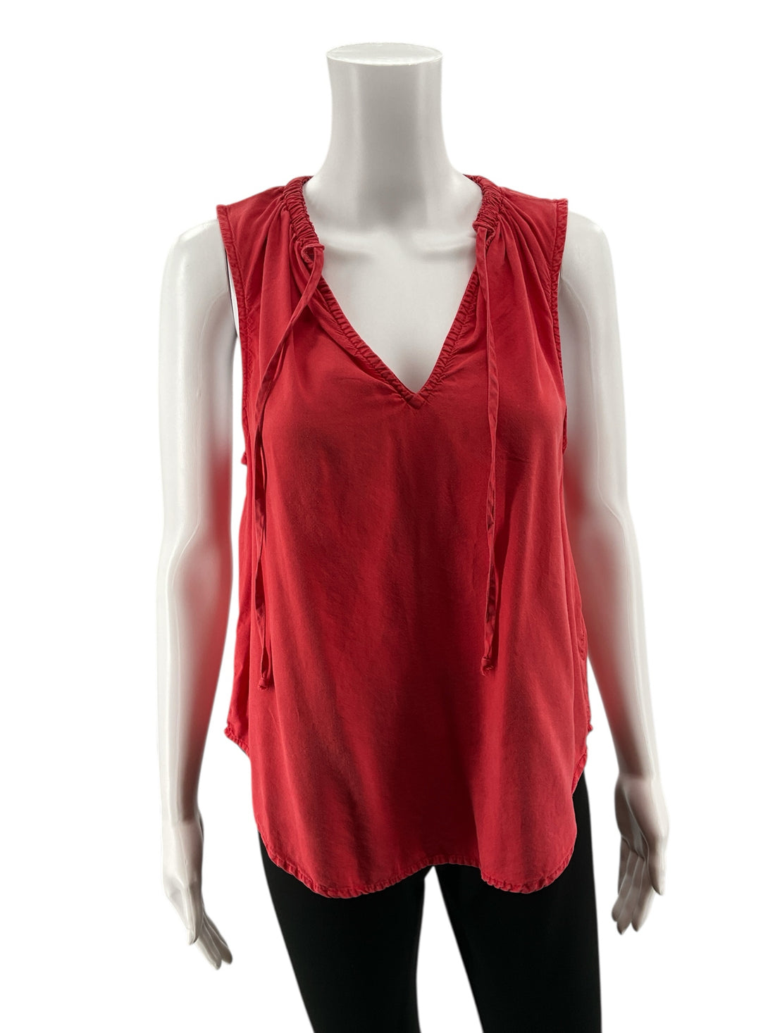 Cloth &amp; Stone Red Solid Pre-Owned Ladies Casual Top - Size Small