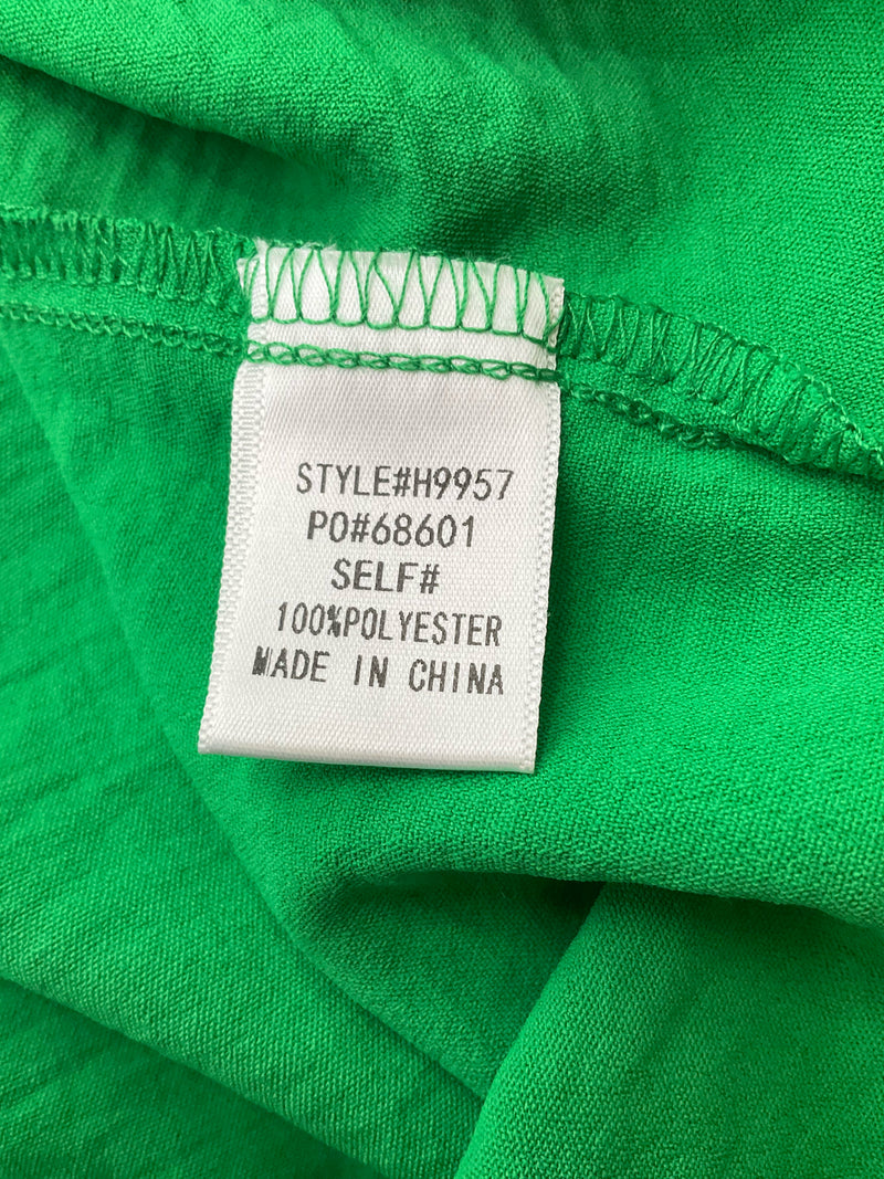 Jodifl Green Solid Pre-Owned Ladies Top - Size Small