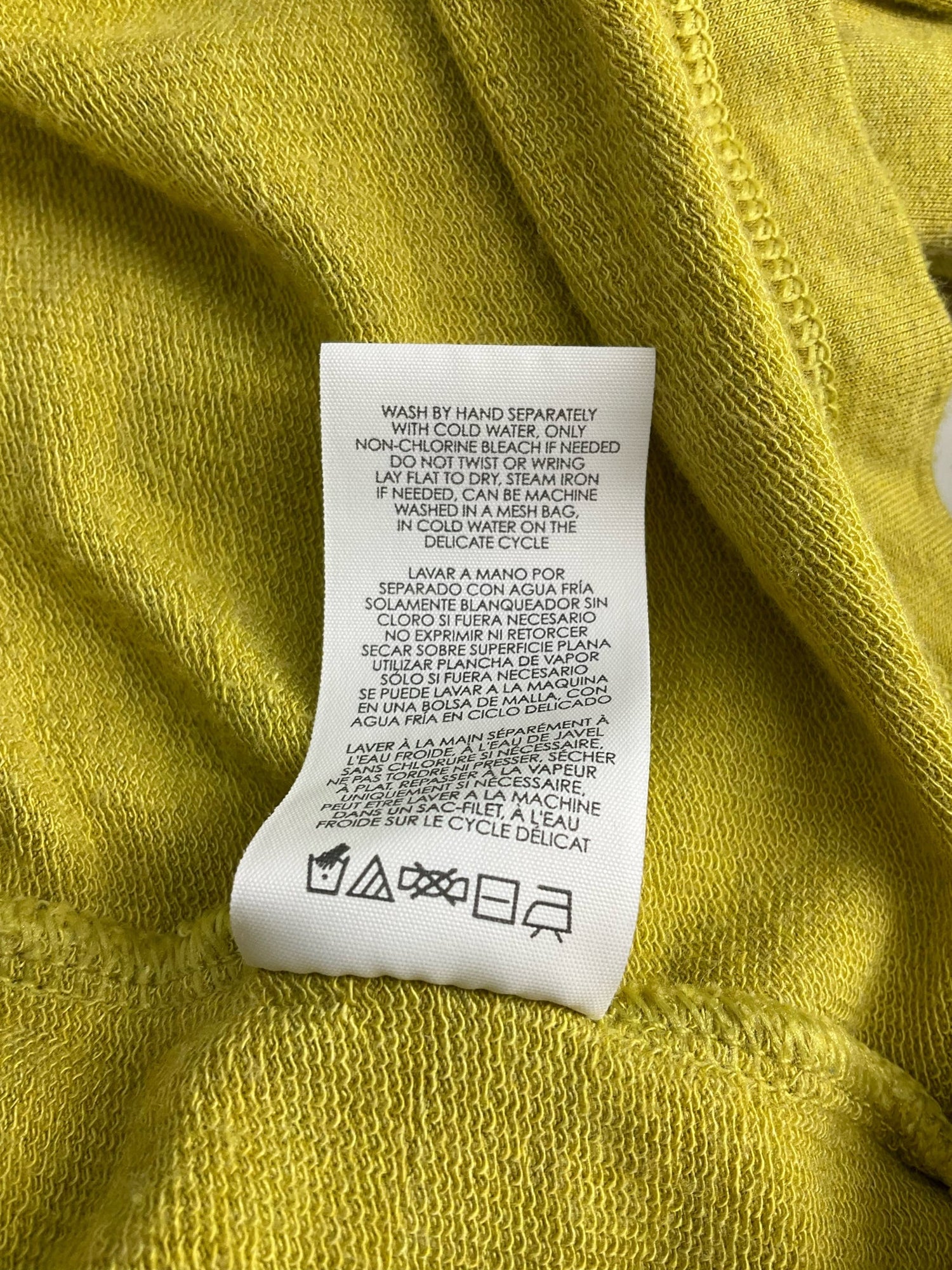 Cabi - pea green Solid Pre-Owned Ladies Casual Top - Size S